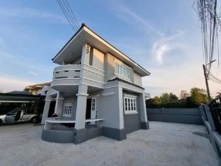 รหัสC5749 ให้เช่าบ้านเดี่ยว 2ชั้น หมู่บ้านมณีรินทร์ ท่าอิฐ รัตนธิเบศน์ ไทรม้า นนทบุรี