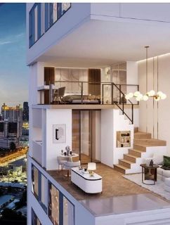 ขายดาวน์ขาดทุน ถูกกว่าโครงการ คอนโดไซมิส พระราม 9  ห้อง duplex 2 ชั้น