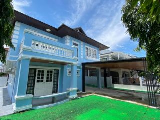 CH859N-BH-RE ให้เช่าบ้านเดี่ยว 2 ชั้น 3 นอน มณียา รัตนาธิเบศร์ ไทรม้า นนทบุรี