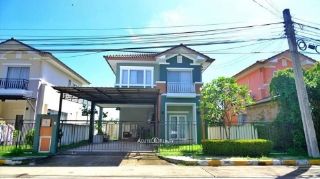 ขายบ้านเดี่ยว 2 ชั้น เนเบอร์โฮม วัชรพล ตกแต่งต่อเติมพร้อมอยู่