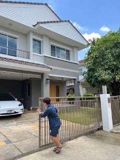 LV52354 ขาย บ้านเดี่ยว มัณฑนา ปิ่นเกล้า – พระราม 5 MANTANA PINKLAO – RAMA 5 พร้อมเข้าอยู่ แถวพระราม 5 ราชพฤกษ์