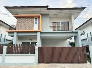 WW710Z ขาย บ้านเดี่ยว 2 ชั้น หมู่บ้าน โชคประชารีสอร์ท ถนนเทิดราชัน ซอย13