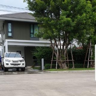 BH1619 ให้เช่าบ้านเดี่ยว 2ชั้น คณาสิริ เลียบมอเตอร์เวย์ โซนลำลูกกา-รังสิต 3ห้องนอน 2ห้องน้ำ เลียบมอเตอร์เวย์ลำลูกกา-รังสิต องครักษ์คลอง5