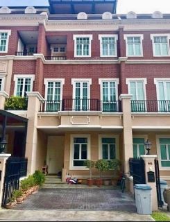 ขายทาวน์โฮม 4ชั้น Garden Square Sansiri townhouse.ถนนสุขุมวิท 77 บ้านพร้อมเฟอร์นิเจอร์