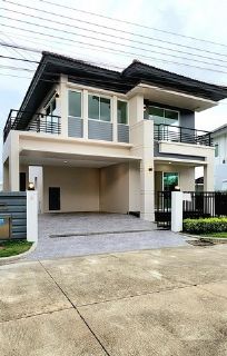 LV52400 ขาย บ้านเดี่ยว 2 ชั้น เดอะ แกรนด์ วงแหวน – ประชาอุทิศ THE GRAND Wongwaen – Prachauthit บ้านเดี่ยวหลังใหญ่ บนถนนพุทธบูชา