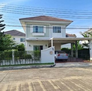 ให้เช่าบ้านเดี่ยว perfect park ร่มเกล้า สุวรรณภูมิ เฟส 4 มีนบุรี พื้นที่ใช้สอย 170 ตรม.3ห้องนอน 2 ห้องน้ำ 59 ตรว. มีเฟอร์นิเจอร์
