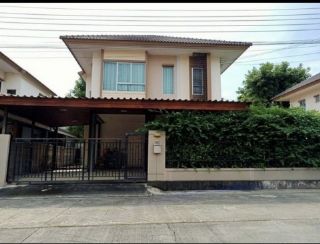 ห้เช่าบ้านเดี่ยว พฤกษาปูริ วงจันทร์ มีนบุรี โครงการติดถนนสุวินทวงศ์  เชื่อมต่อถนนนิมิตรใหม่ ถนนรามอินทรา ถนนรามคำแหง ถนนร่มเกล้า