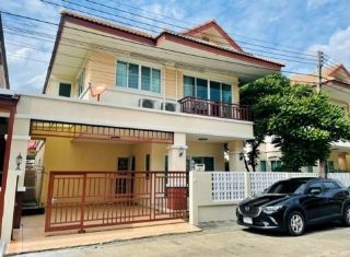 ให้เช่าบ้านเดี่ยว 2 ชั้น มบ.นันนรินทร์ รังสิต บ้านใกล้ ม.รังสิต แค่ 5 นาที