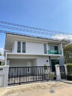 LV52623 ขาย บ้านเดี่ยว หมู่บ้านเพอร์เฟคเพลสพระราม 9-กรุงเทพกรีฑา ติดถนนกรุงเทพตัดให