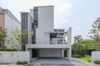 LV52682 บ้านเดี่ยว โครงการบ้าน Vive2 กรุงเทพกรีฑา หลังโรงเรียน Wellington ตกแต่งพร้อมอยู่
