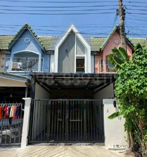 ทาวน์โฮม 2 ชั้น หมู่บ้านตะวันนาขาย ซอยจตุโชติ 12 ตกแต่งใหม่ พร้อมอยู่ เนื้อที่ 17 ตรว 2นอน 2น้ำ