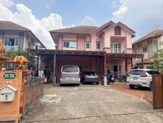 ขายด่วน! บ้านเดี่ยวหลังใหญ่ แปลงพิเศษ 97.1 ตร.ว. หมู่บ้านจรูญรัตน์ ปาร์ควิลล์ ปทุมธานี