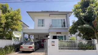 ขายบ้านเดี่ยว 2 ชั้น โครงการ เสนา วิลล์ บรมราชชนนี  สามพราน นครปฐม ห่างจาก Central ศาลายา เพียง 1.1 กม.