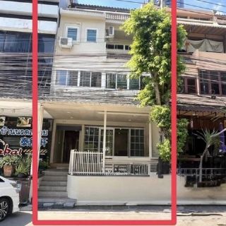 ให้เช่าโฮมออฟฟิศ 4 ชั้น 360 ตรม. ติดถนนทวีมิตร พระราม 9 ซอย 7 ใกล้แยก อสมท. ใกล้ MRT พระราม 9 ตกแต่งพร้อมใช้