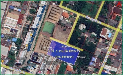 ขายที่ดิน 2 ไร่เศษ ย่านบางนา-สุขุมวิท ทำเลศักยภาพสูง รับการเติบโตกรุงเทพใต้ แขวงสำโรงเหนือ เขตเมือง สมุทรปราการ