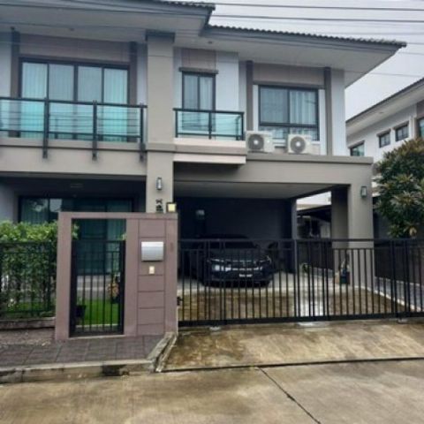 บ้าน ภัสสร วงแหวนบางนา 60 SQ.WA 3 Bedroom 3 BATHROOM 38000 บ. ไม่ไกลจาก โรบินสันลาดกระบัง โฮมโปน บุญถาวร  อิเกีย !!! บ้านพร้อมอยู่