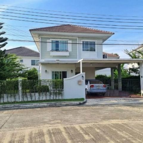 ให้เช่าบ้านเดี่ยว perfect park ร่มเกล้า สุวรรณภูมิ เฟส 4 มีนบุรี พื้นที่ใช้สอย 170 ตรม.3ห้องนอน 2 ห้องน้ำ 59 ตรว. มีเฟอร์นิเจอร์