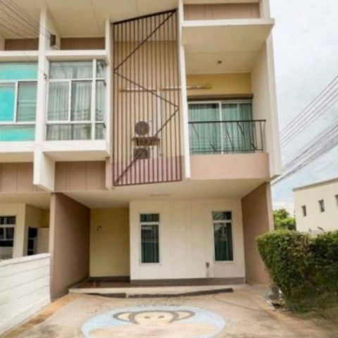 ให้เช่าทาวน์เฮาส์ ขนาด 3 ห้องนอน 2ห้องน้ำ เนื้อที่ 31 ตรว. หมู่บ้านฮาบิทาวน์โฟวด์ ติวานนท์-แจ้งวัฒนะ