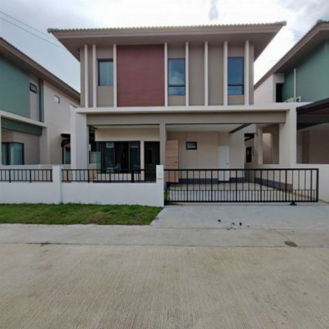 ขายบ้านธนาฮาบิแทตกรู๊ฟปิ่นเกล้าสิรินธร Thana Habitat Groove Pinklao Sirindhorn บ้านใหม่ไม่เคยอยู่ บิ้วครัว แต่งกว่า 3 แสน