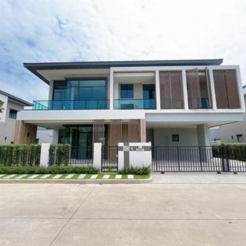 WW728F ขาย บ้านเดี่ยว หมู่บ้านบางกอก บูเลอวาร์ด ดอนเมือง - แจ้งวัฒนะ  ถนน นาวงประชาพัฒนา แถมเฟอร์นิเจอร์ตามภาพ
