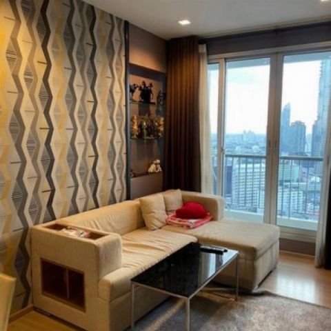 For sale  Rhythm Sathorn ห้องแต่งสวย เฟอร์นิเจอร์ครบ พร้อมเข้าอยู่ LH-SW000587