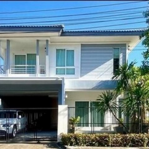 WW350A ขาย บ้านใน โครงการ ชัยพฤกษ์วัชรพล สุขาภิบาล5 ติดกับซอย 55 , บ้านหลังมุม