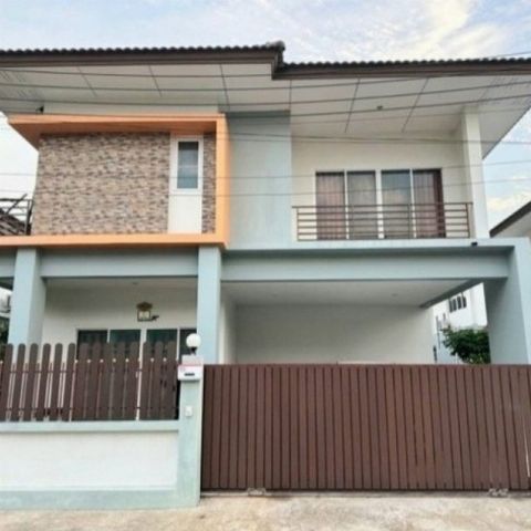 WW710F ขาย บ้านเดี่ยว 2 ชั้น หมู่บ้าน โชคประชารีสอร์ท ถนนเทิดราชัน ซอย13