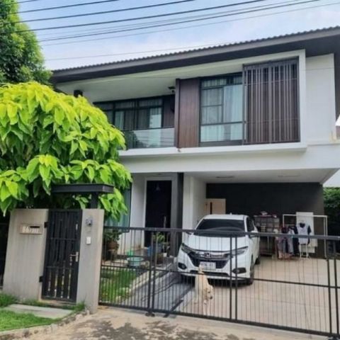 WW123AA ขาย บ้านเดี่ยว 2 ชั้น หมู่บ้านมัณฑนา อ่อนนุช-วงแหวน 4 ถนนคู่ขนานกาญจนา