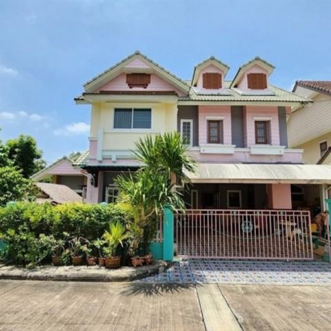 LVPU52426 ขายบ้านเดี่ยว โครงการ พาร์คเวย์ ชาเล่ต์ รามคำแหง แนวรถไฟฟ้าสายสีชมพู