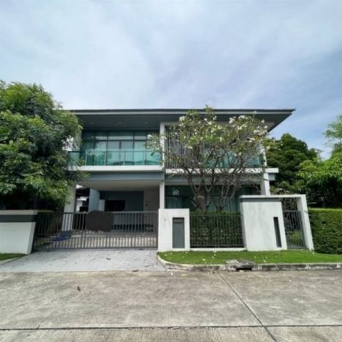 WW124D ขาย บ้านเดี่ยวหลังมุม หมู่บ้านเศรษฐสิริ ศรีนครินทร์ พระราม 9  ซอยกรุงเทพกรีฑา 7
