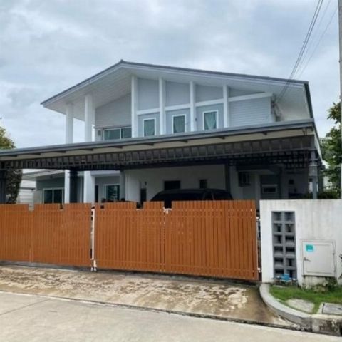 WW105D  ขาย บ้านเดี่ยว 2 ชั้น หมู่บ้านฮาบิเทีย โมทีฟ ถนนปัญญาอินทรา ใกล้ห้างแฟชั่นไอส์แลนด์
