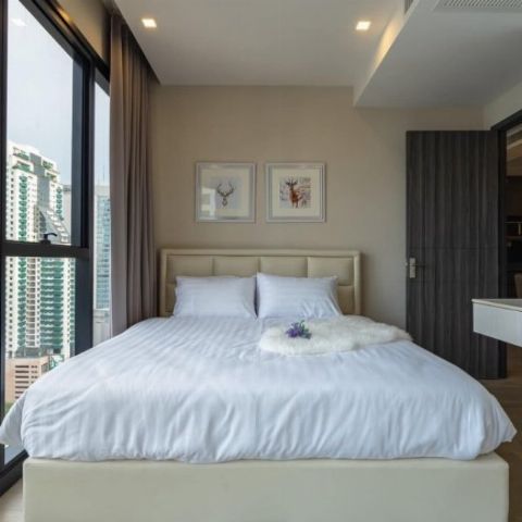 For rent Ashton Asoke คอนโดหรูย่านใจกลางอโศก ห้องแต่งสวยมาก LH-RW3571