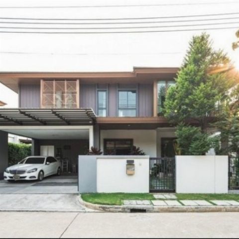 ขายบ้านเดี่ยวบุราสิริ พัฒนาการ บรรยากาศรีสอร์ท ใกล้แหล่งอำนวยความสะดวกย่านพัฒนาการ รองรับการชาร์ตรถไฟฟ้า ระบบรักษาความปลอดภัยดีเยี่ยม