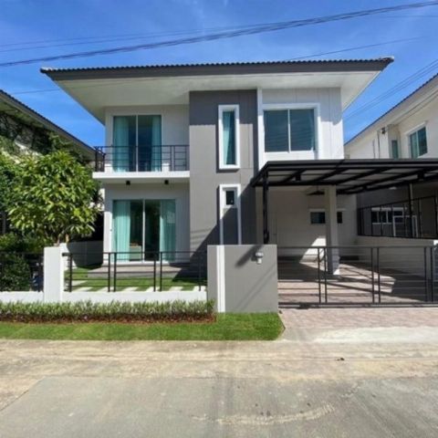 LV4260 ขายด่วน บ้านเดอะ ทรัสต์ กาญจนาภิเษก - หทัยราษฎร์ The Trust แบรนด์ Q-House  ตกแต่งครบครัน พร้อมเข้าอยู่