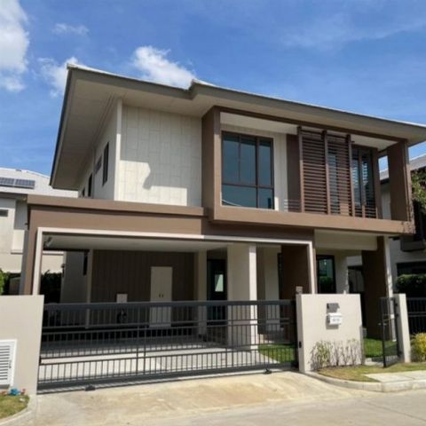 LV52591 ให้เช่า บ้านเดี่ยว บุราสิริ กรุงเทพกรีฑา Burasiri Krungthepkreetha ใกล้ โรงเรียนนานาชาติ Brighton