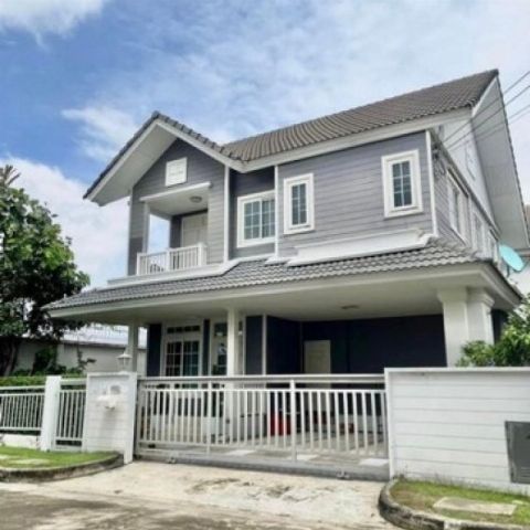 LV52628 ให้เช่า บ้านเดี่ยว บุราสิริ ปัญญาอินทรา Burasiri Panyaindra บ้านสไตล์ยุโรป New England Colonial