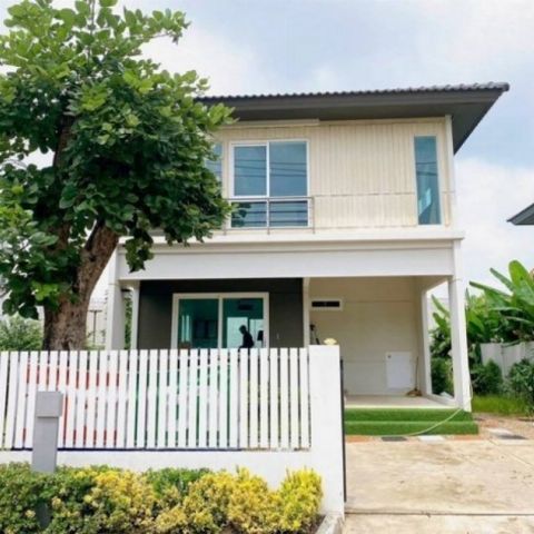 LVPU4273 ขาย บ้านเดี่ยว หมู่บ้านพฤษลดา ริมถนน หทัยราษฎร์ (โครงการแลนด์เเอนด์เฮ้าร์) ใกล้สระว่ายน้ำ และศูนย์ FITNEST ออกกำลังกาย