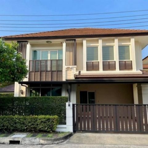 LV52685 ขาย บ้านเดี่ยว หมู่บ้านเดอะ เซ็นโทร อ่อนนุช-วงแหวนฯ หัวมุม สนามหน้ากว้าง ติดถนนใหญ่ อ่อนนุช 77