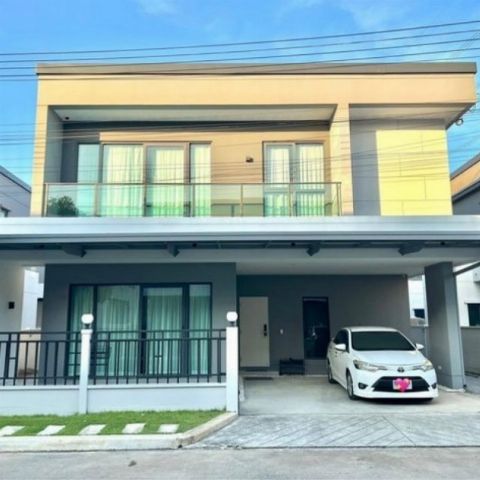 รหัสC7145 ให้เช่าบ้านเดี่ยว 2ชั้น โครงการเซนโทร ดอนเมือง แจ้งวัฒนะ เลียบคลองปะปา บ้านสวยพร้อมอยู่