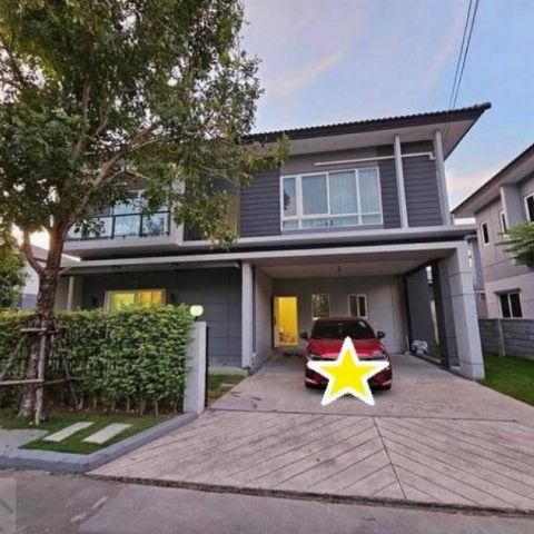 HS 1931 ขายบ้านเดี่ยว 2 ชั้น (หลังมุม) หมู่บ้าน Centro บางนา วงแหวน ขนาด 61.5 ตรว. 4 ห้องนอน ใกล้เมกะบางนา