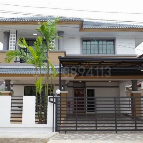 ขายบ้านเดี่ยว 2 ชั้น หลังใหญ่  รอยัล ปาร์ค วิลล์ บงกช 3 รีโนเวทหรูสไตล์ Minimal Modern เนื้อที่ 56 ตรว 4นอน 3น้ำ ราคาพิเศษ