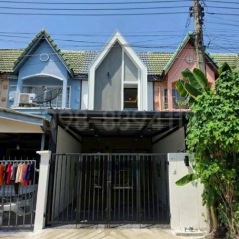 ทาวน์โฮม 2 ชั้น หมู่บ้านตะวันนาขาย ซอยจตุโชติ 12 ตกแต่งใหม่ พร้อมอยู่ เนื้อที่ 17 ตรว 2นอน 2น้ำ