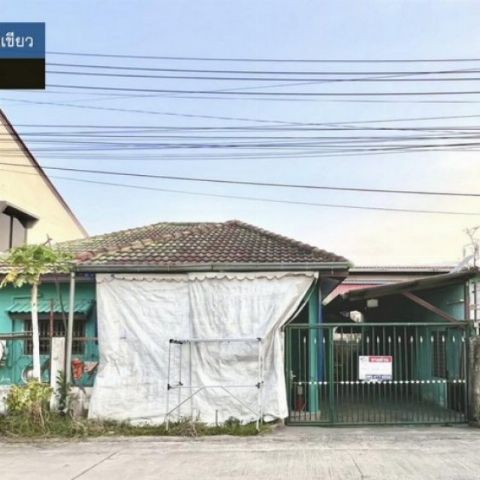 LM26-0042 ขายบ้านปลูกเอง สหกรณ์เคหะสถานไผ่เขียว ลำลูกกาคลอง8 เนื้อที่ 50 ตรว 2นอน 2น้ำ อยู่ต้นซอย ใกล้ถนนเส้นหลัก