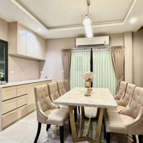 P3312 ให้เช่าบ้านเดี่ยว นิรติ ดอนเมือง Nirati Donmueang ใกล้สนามบินดอนเมือง เดินทางสะดวก เหมาะพักอาศัย ถนนเชิดวุฒากาศ แขวงสีกัน เขตดอนเมือง
