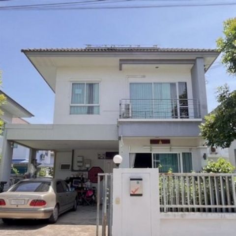 ขายบ้านเดี่ยว 2 ชั้น โครงการ เสนา วิลล์ บรมราชชนนี  สามพราน นครปฐม ห่างจาก Central ศาลายา เพียง 1.1 กม.