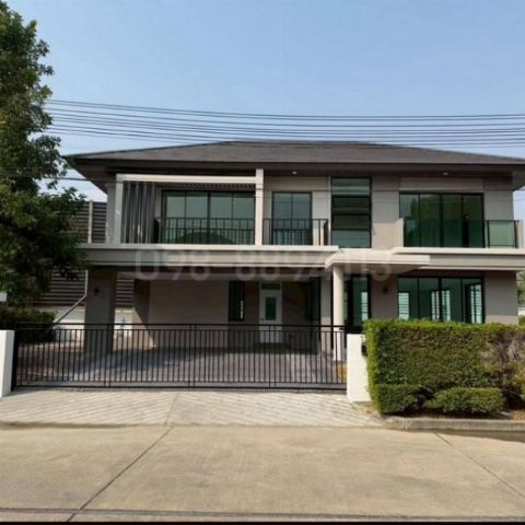 ขายบ้านเดี่ยว 2 ชั้น พร้อมสระว่ายน้ำ มบ.ณุศาศิริ ซิตี้ พระราม 2 ขนาด 154.4 ตรว 3นอน 5น้ำ น้าบ้านทิศใต้
