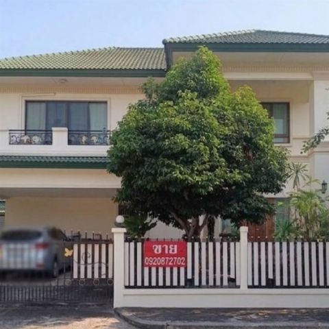 ขายบ้านเดี่ยว 2 ชั้น หมู่บ้านเพลส เเอนด์ พาร์ค ประชาอุทิศ90