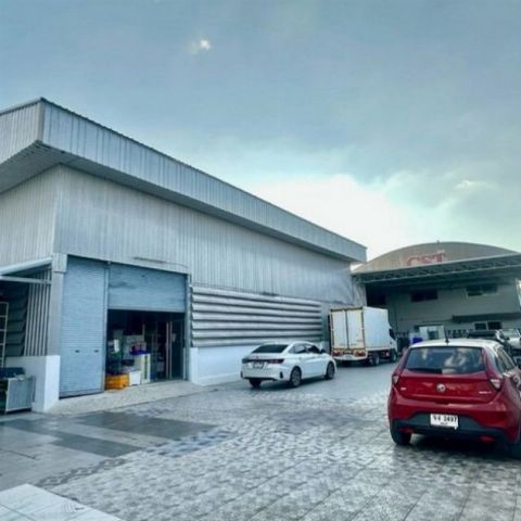 ปล่อยเช่า โรงงานใกล้อมตะ ใกล้บายพาสกรุงเทพ_พัทยา มีสามอาคารขนาด1,890ตร.ม.