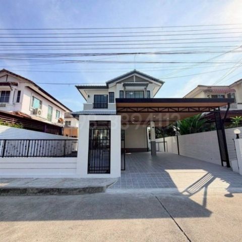 ขายบ้านเดี่ยว ชัยพฤกษ์2 ถ.คุ้มเกล้า 12 บ้านชั้นเดียว เนื้อที่ 54 ตรว 3 ห้องนอน 2 ห้องน้ำ บ้านพื้นที่กว้าง