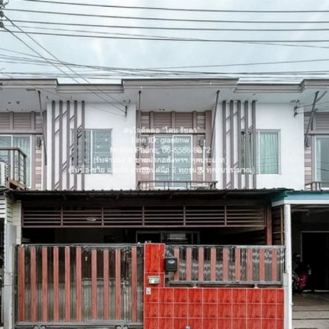 รหัส:  AHB-074 ประกาศขาย Townhouse ขายทาวน์เฮ้าส์ 2 ชั้น ซ.วัชรพล (แถวสายไหม) ใกล้ทางด่วน และรถไฟฟ้า 18.6 ตร.ว. 3 น 2 น้ำ 1 จอดรถ 19 ตาราง-วา 0 งาน 0 RAI 1990000 THAI BAHT ไม่ไกลจาก BTS สถานีคูคต และตลาดวงศกร  BIG SALE